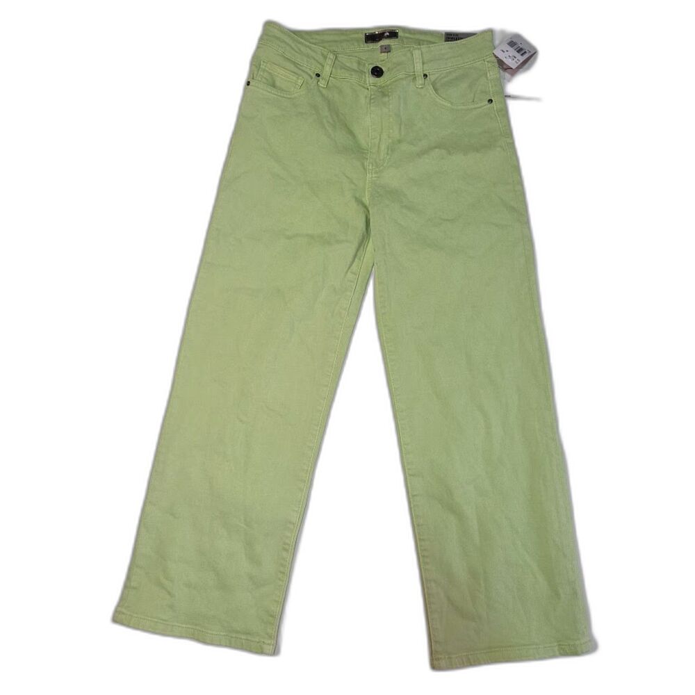 Kut from the Kloth Light Green Flare Jeans